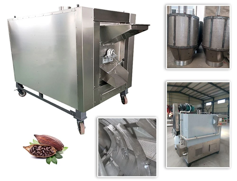 chocolate beans baking machine